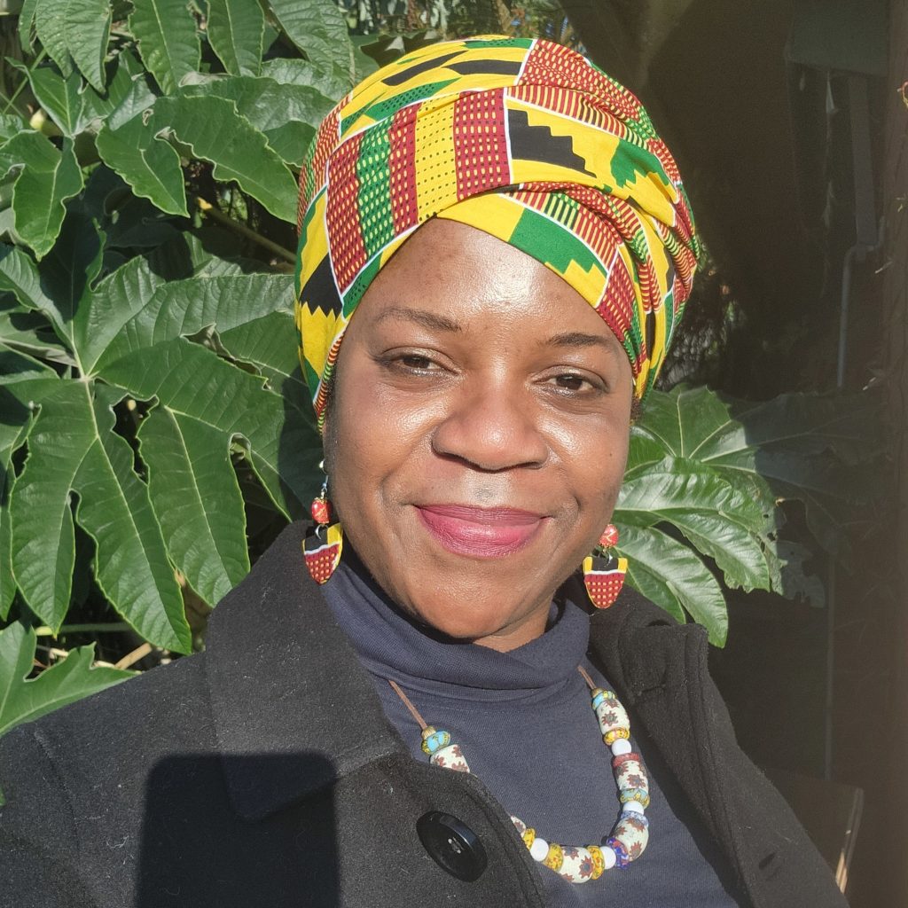 Photo of African women, wearing Ghana kente cloth, Akewle headwraps, colourful African print headwrap, ankara headwrap | Akos Creative