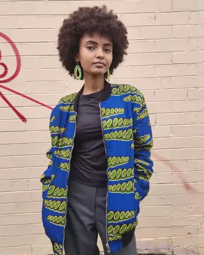 Click here for African Fashion Bomber Jacket Australia | Akos Creative