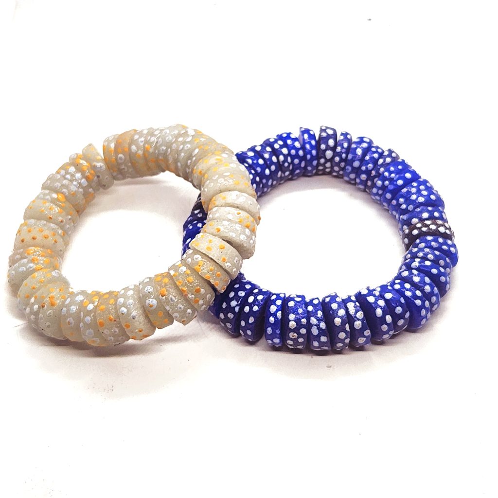 Recycled Glass Beads Ghana Krobo beads