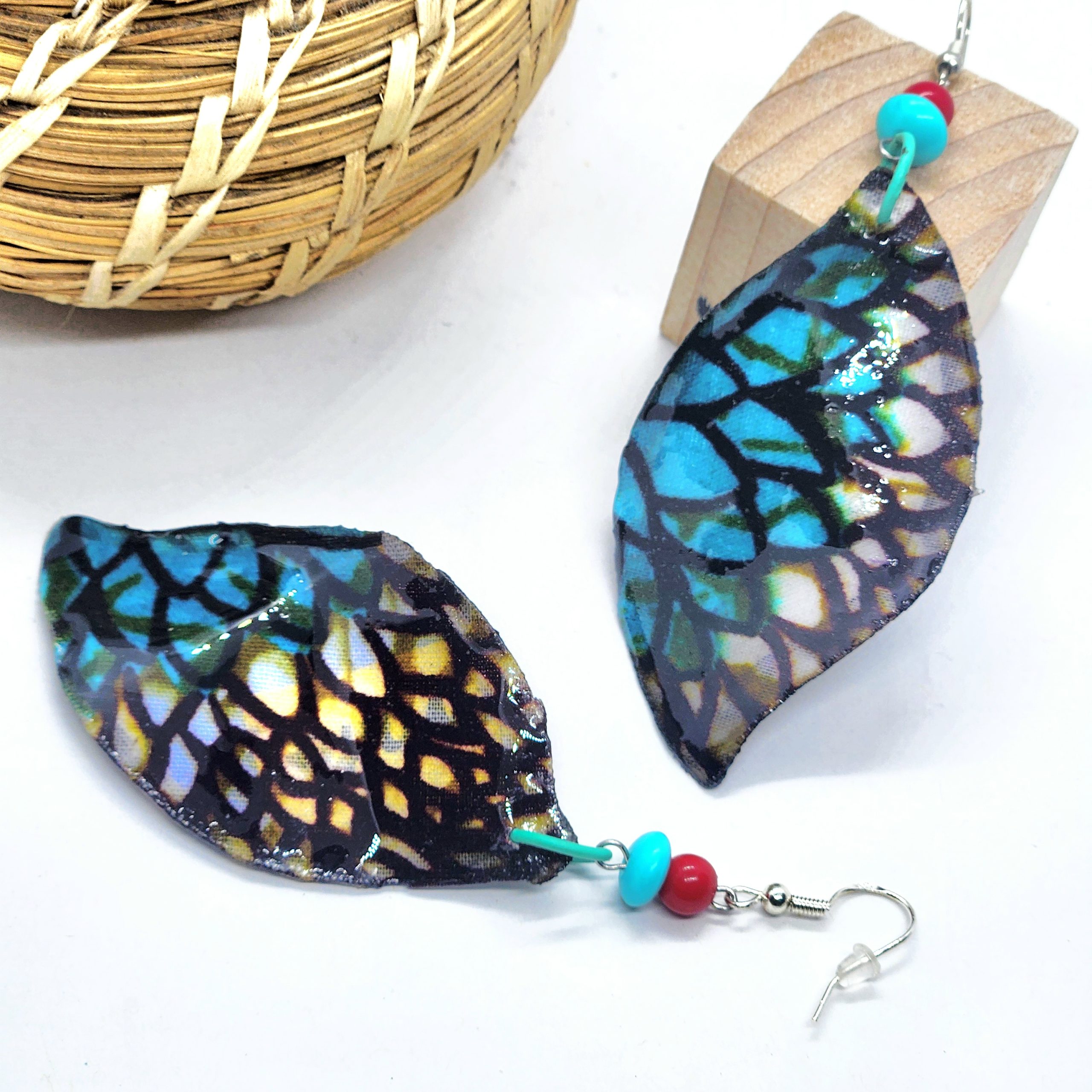 Click to view Handmade resin art Jewelry